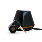 BAGATO microphone in front of its desktop stand with braided cable
