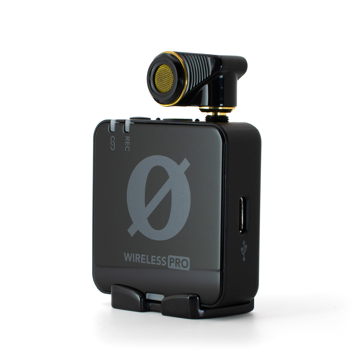BAGATO microphone plugged into a RODE Wireless PRO transmitter